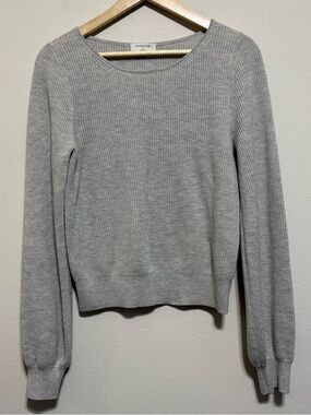 Babaton Gray Knit Women Sweater S